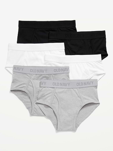 Image number 1 showing, Underwear Briefs Variety 6-Pack for Boys