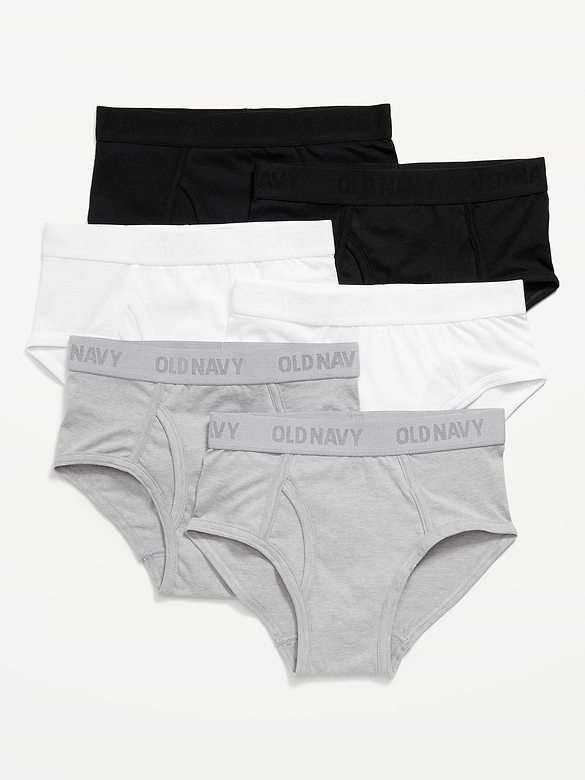 Underwear Briefs Variety 6-Pack for Boys