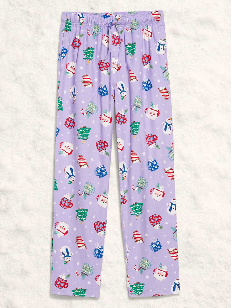 L'image numéro 3 présente Pantalon de pyjama en flanelle pour homme