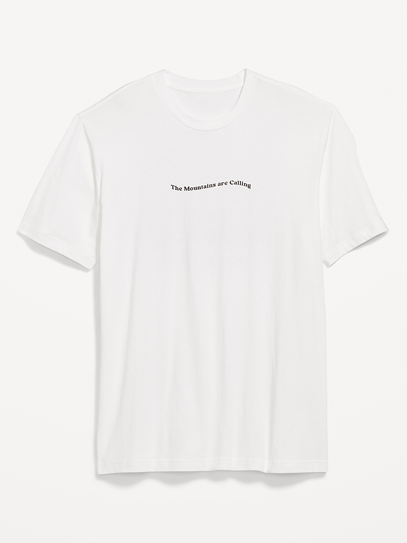 T-shirt ras du cou à imprimé
