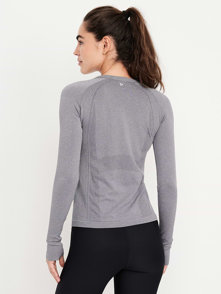 Image number 2 showing, Fluid Seamless Fitted Top