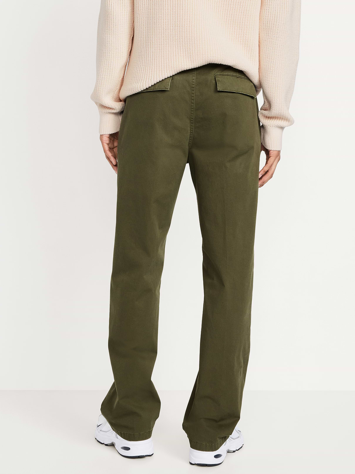 L'image numéro 2 présente Pantalon ample années 1990 en tissu épais à Extensibilité intégrée