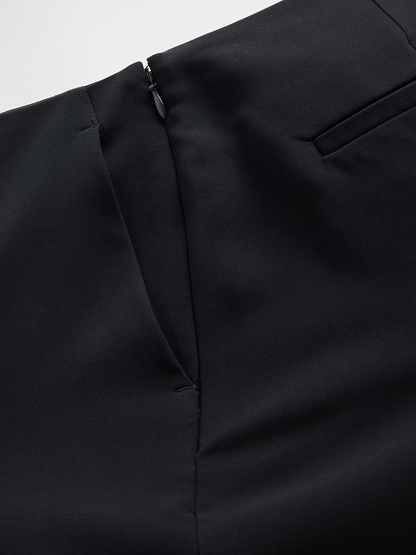 Low Rise Twill Flare Pants