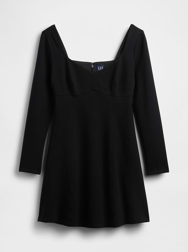 Image number 5 showing, Double Knit Sweetheart Corset Mini Dress