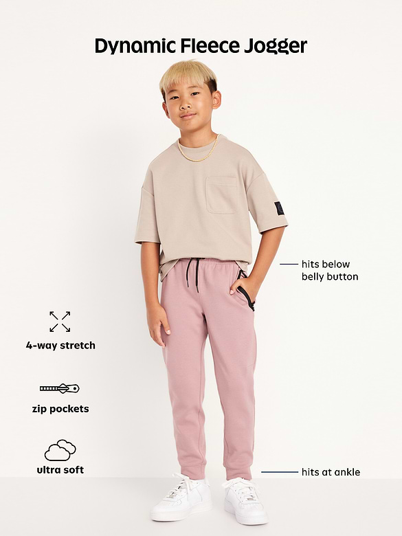 Pantalon de jogging en Molleton dynamique pour garçon