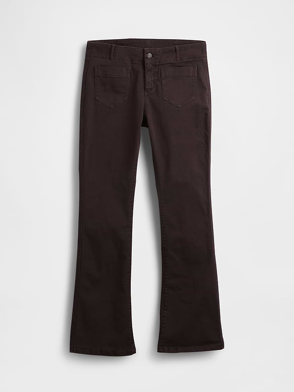 Low Rise Twill Long & Lean Pants