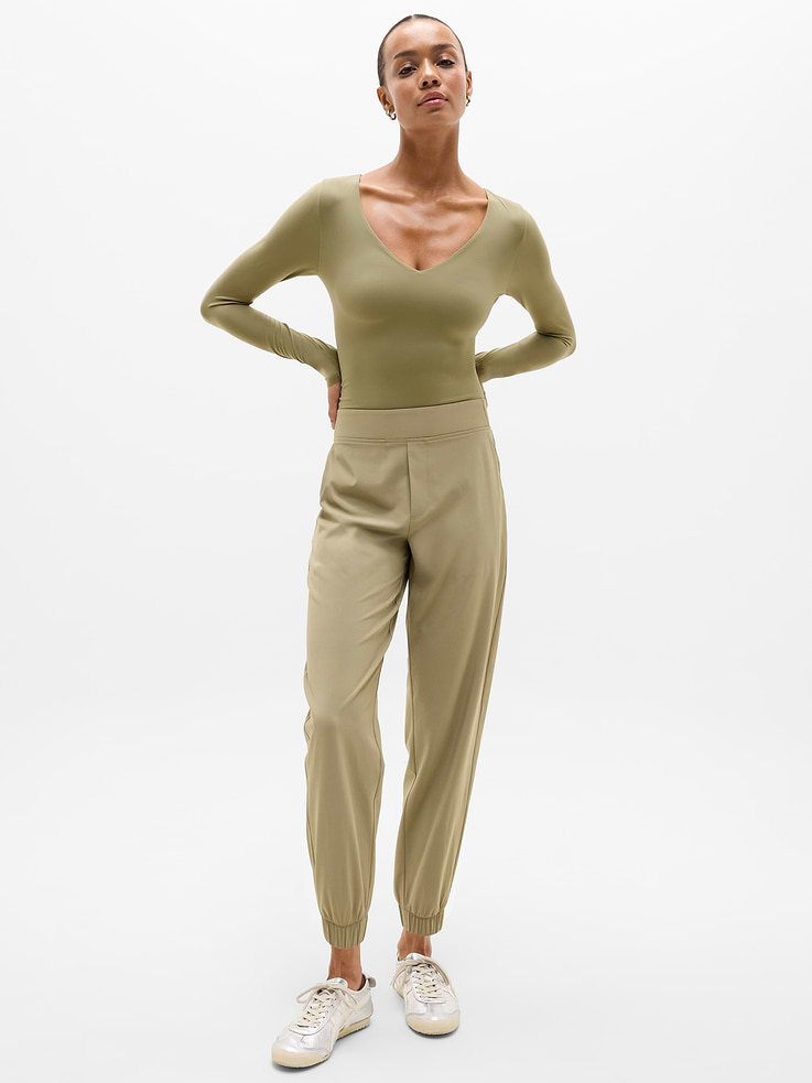 Image number 2 showing, BodyMove Plunge Long Sleeve Bodysuit