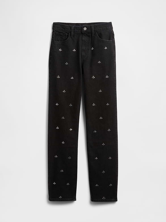 High Rise '90s Slim Straight Jeans