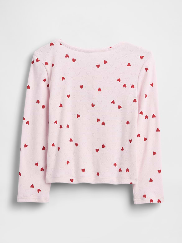 Baby & Toddler Pointelle Henley Top