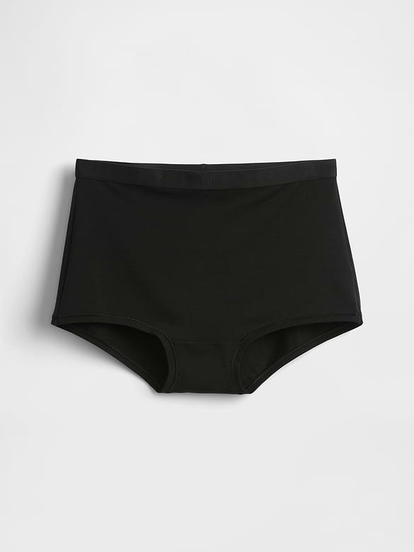 Organic Stretch Cotton High Rise Shorty