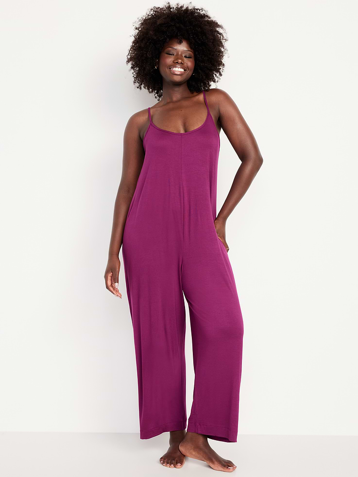 Image number 5 showing, Sunday Sleep Knit Jersey Jumpsuit