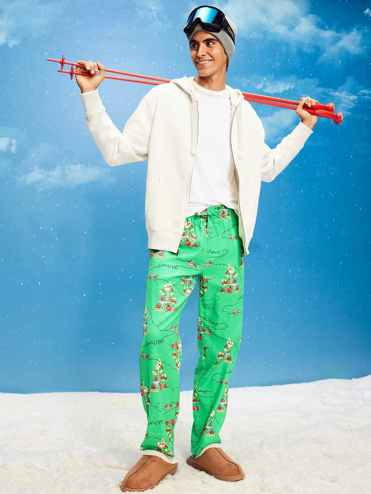 Image number 1 showing, Flannel Pajama Pants for Men