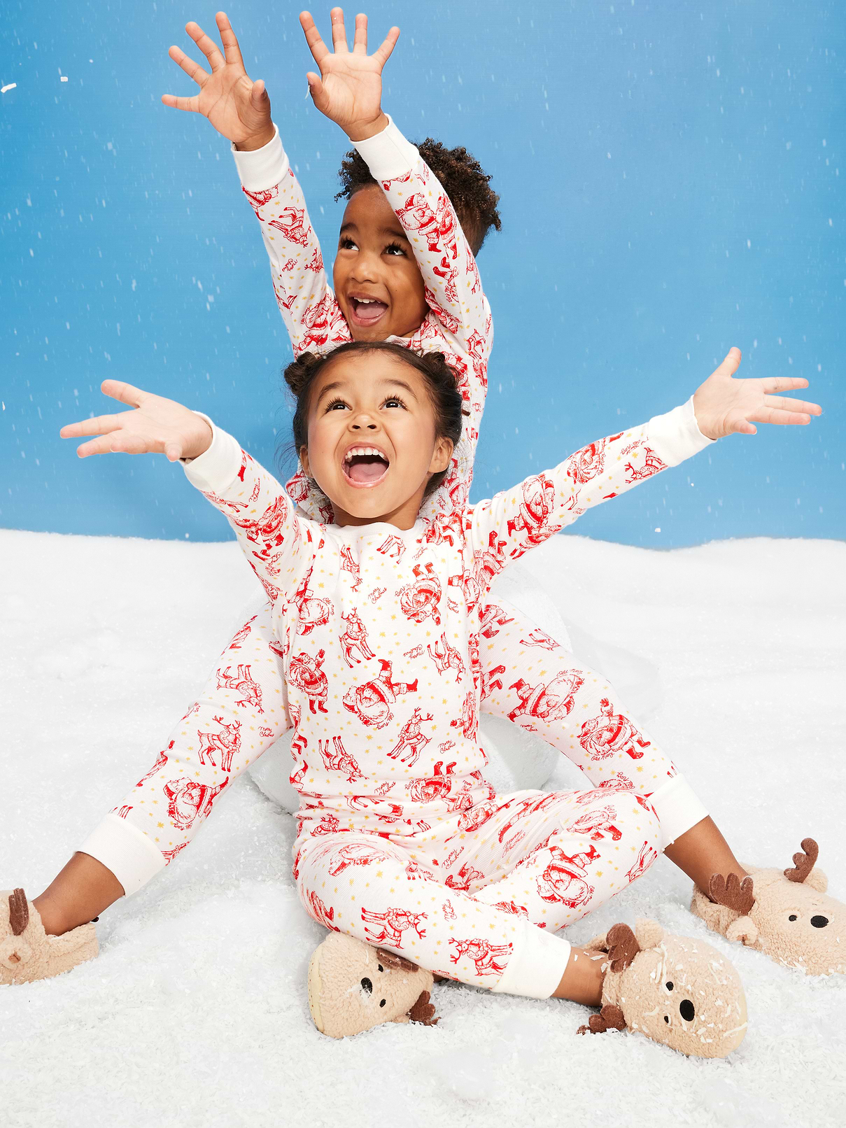 Image number 1 showing, Printed Snug-Fit Pajama Set for Toddler & Baby
