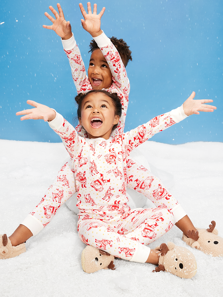 Image number 1 showing, Printed Snug-Fit Pajama Set for Toddler & Baby