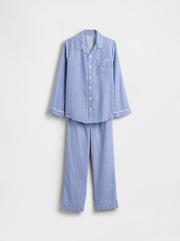 Kids Recycled Flannel PJ Set