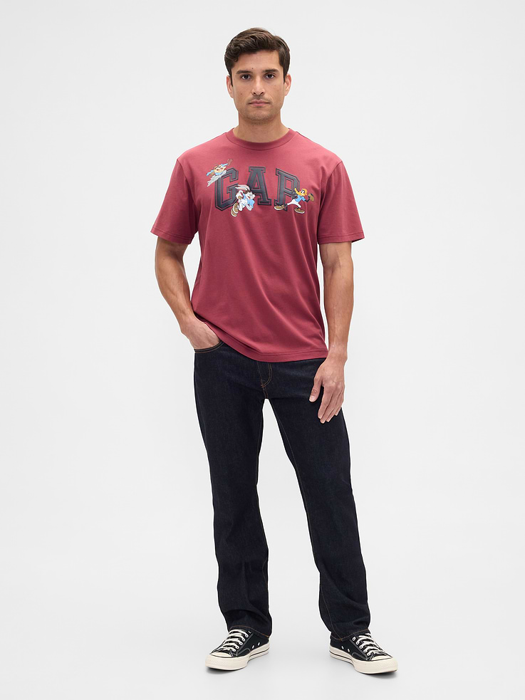 Image number 3 showing, WB™ Looney Tunes Relaxed Gap Logo T-Shirt