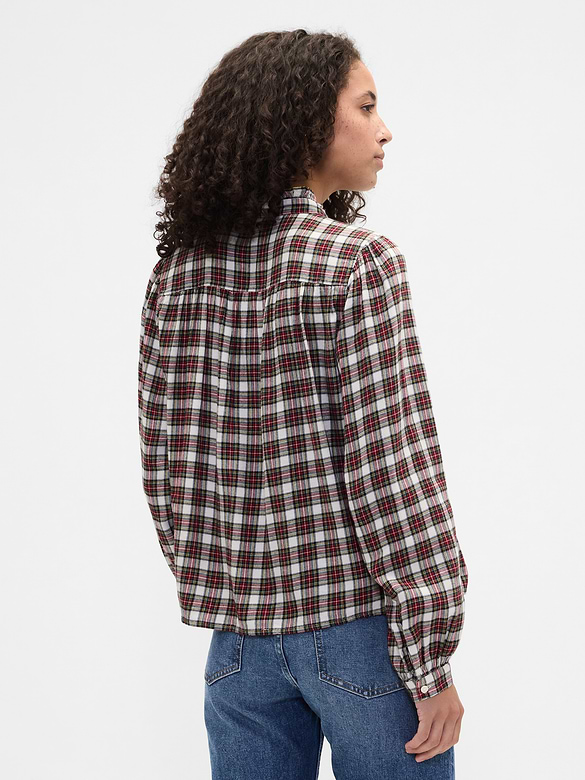 Oversized Ruffle Top