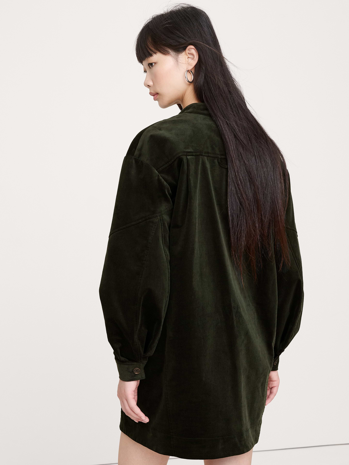 Image number 2 showing, Corduroy Popover Shift Dress