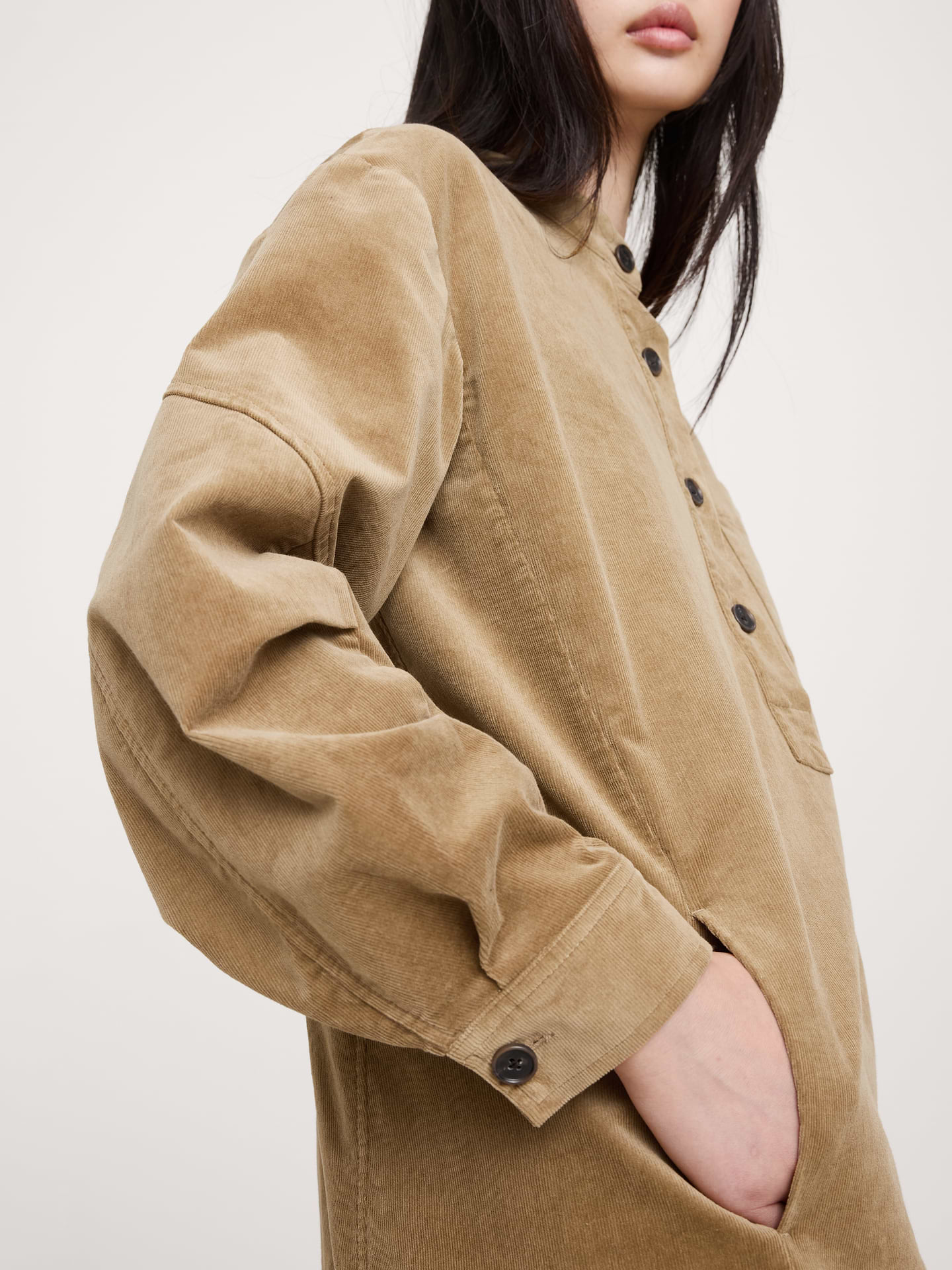 Image number 6 showing, Corduroy Popover Shift Dress