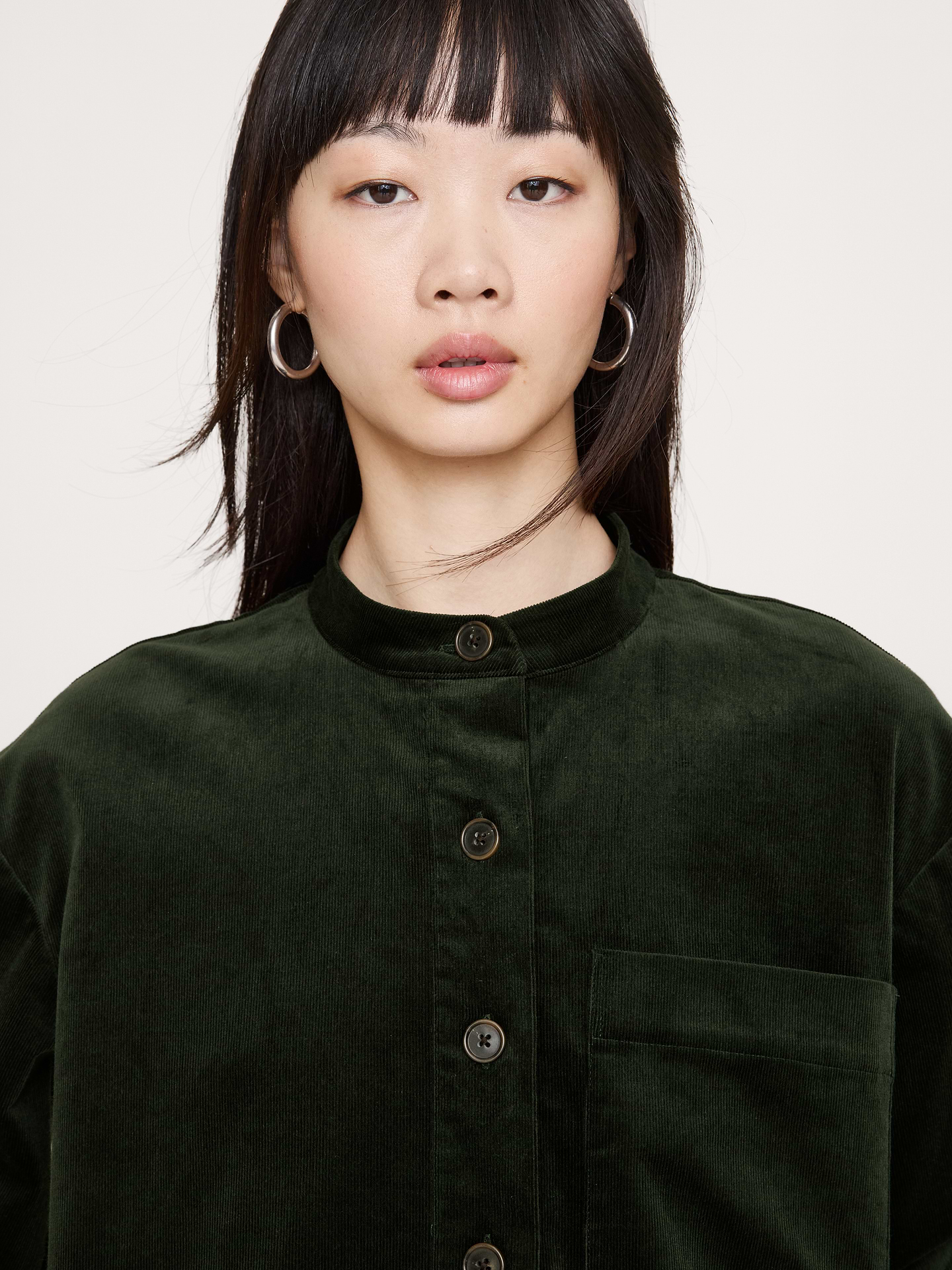 Image number 3 showing, Corduroy Popover Shift Dress