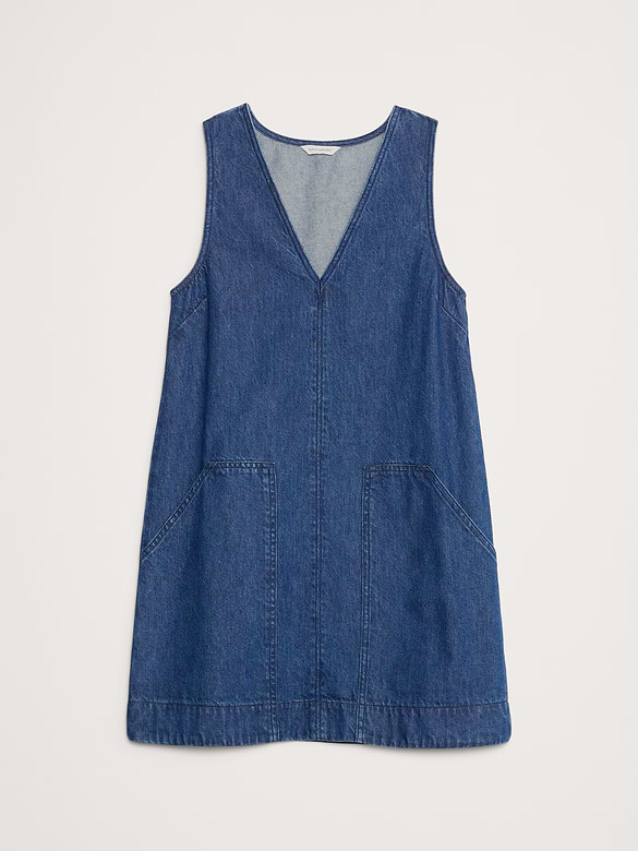 Denim Shift Dress
