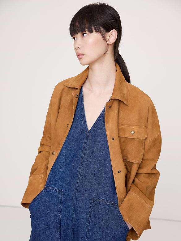 Denim Shift Dress