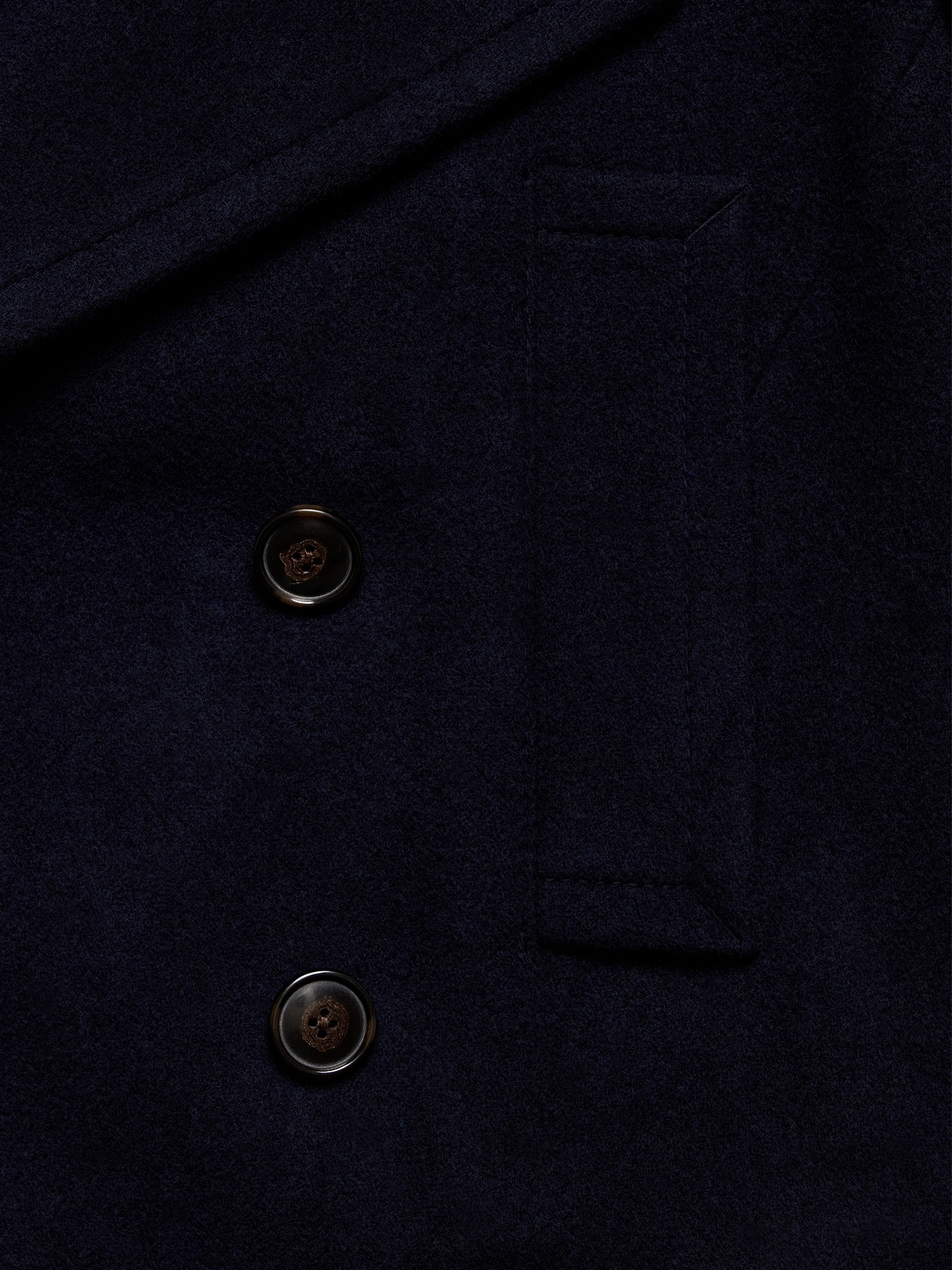 Italian Melton Wool-Blend Peacoat | Banana Republic