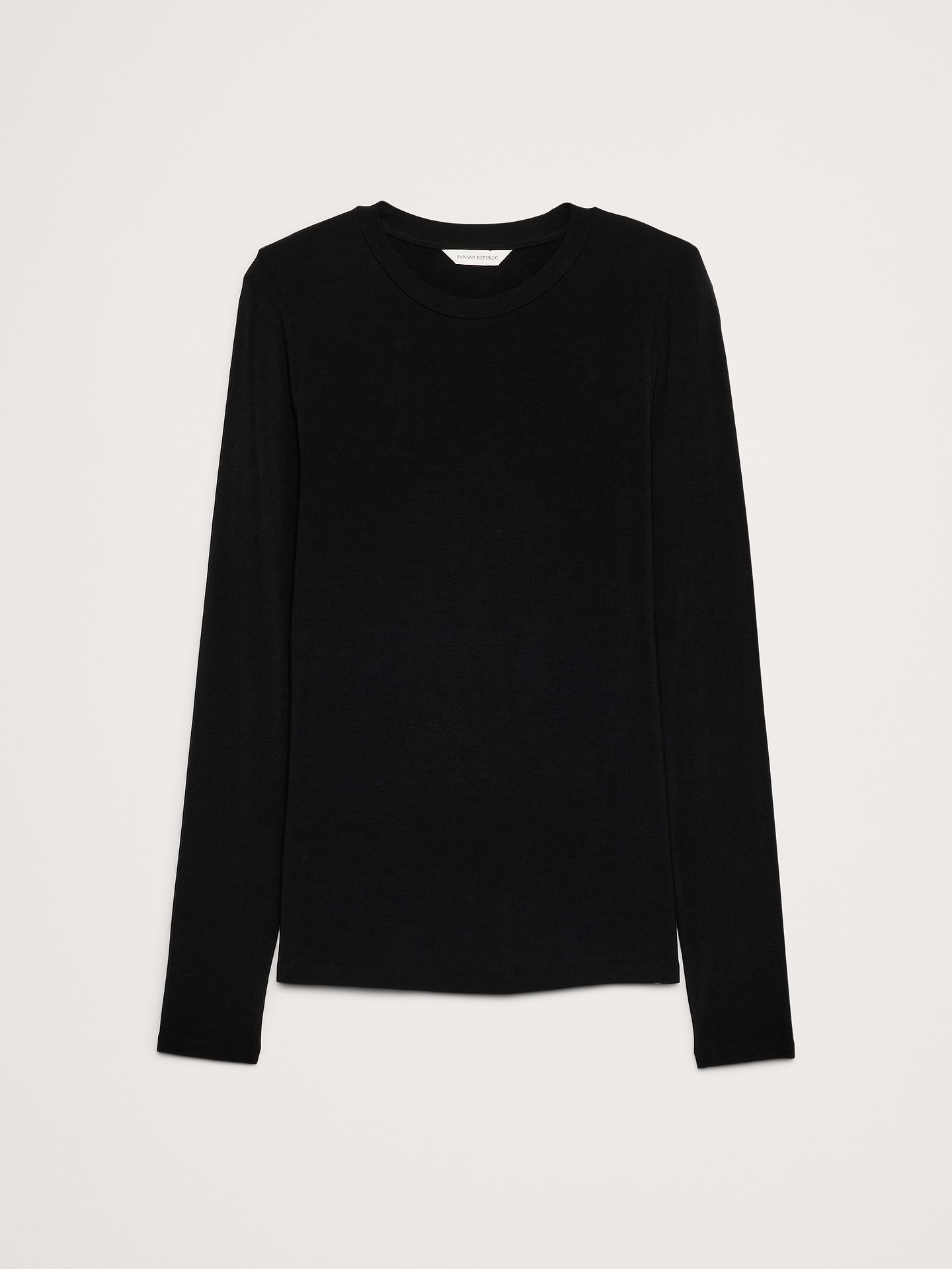 Image number 4 showing, Luxe Wool-Blend Crew-Neck T-Shirt