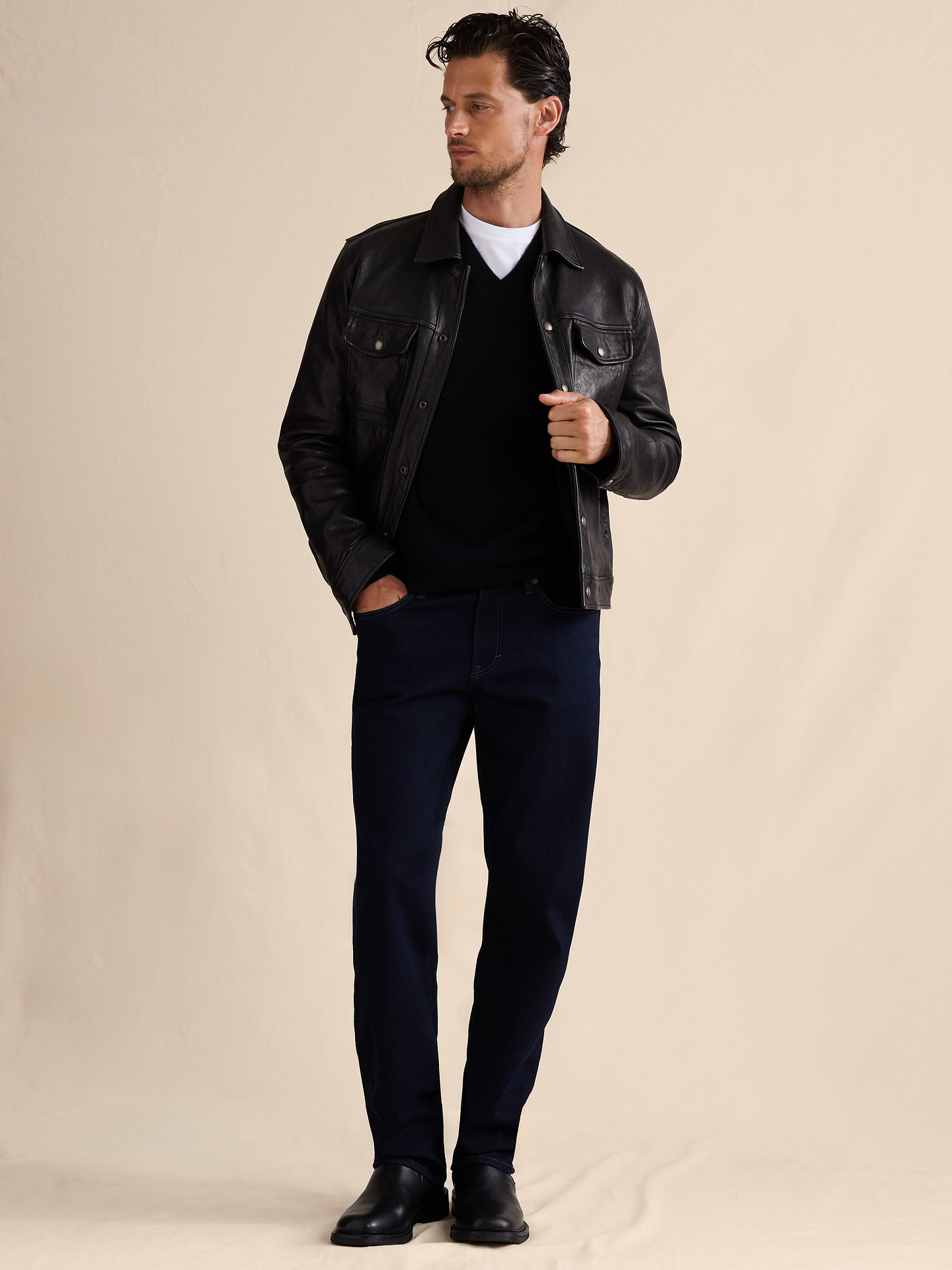 Image number 1 showing, Straight Luxe Traveler Jean