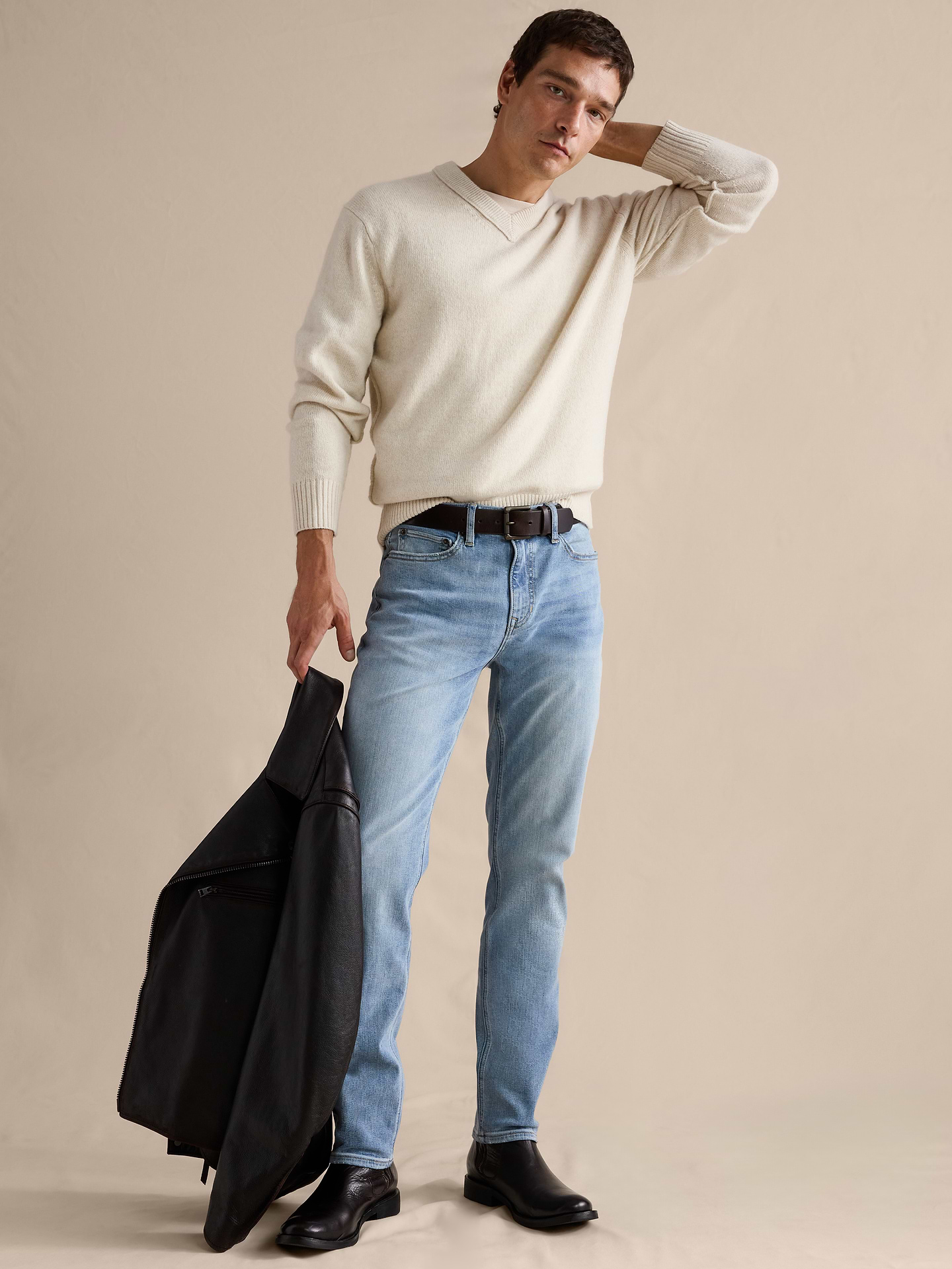 Image number 1 showing, Slim Luxe Traveler Jean