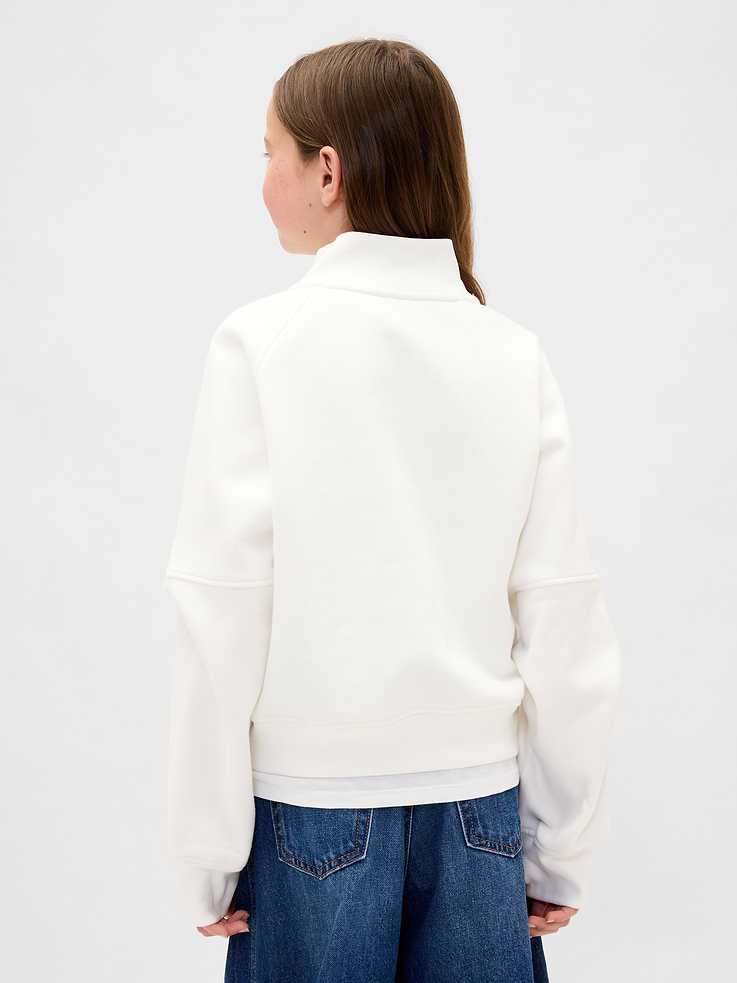 Image number 3 showing, Kids VintageSoft Half-Zip Pullover