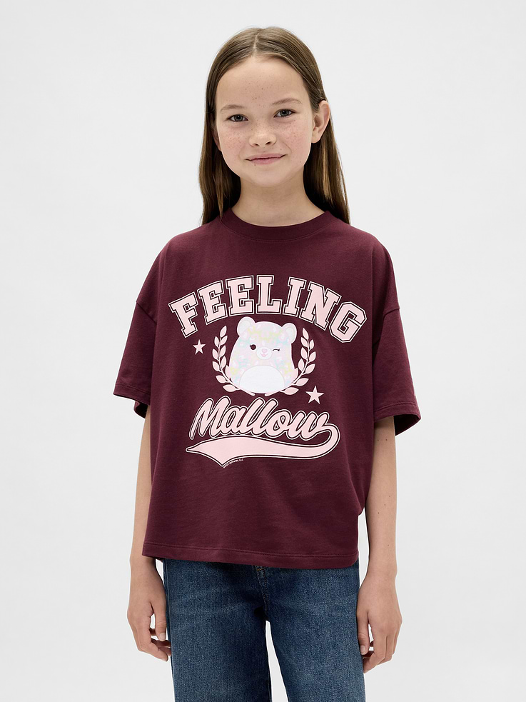 Image number 1 showing, Kids Oversized Graphic T-Shirt