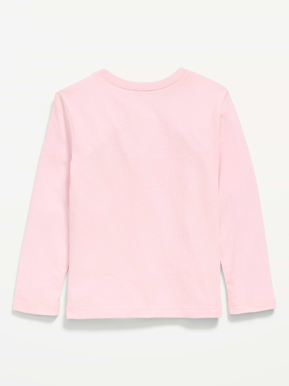 Long-Sleeve Graphic T-Shirt for Toddler Girls