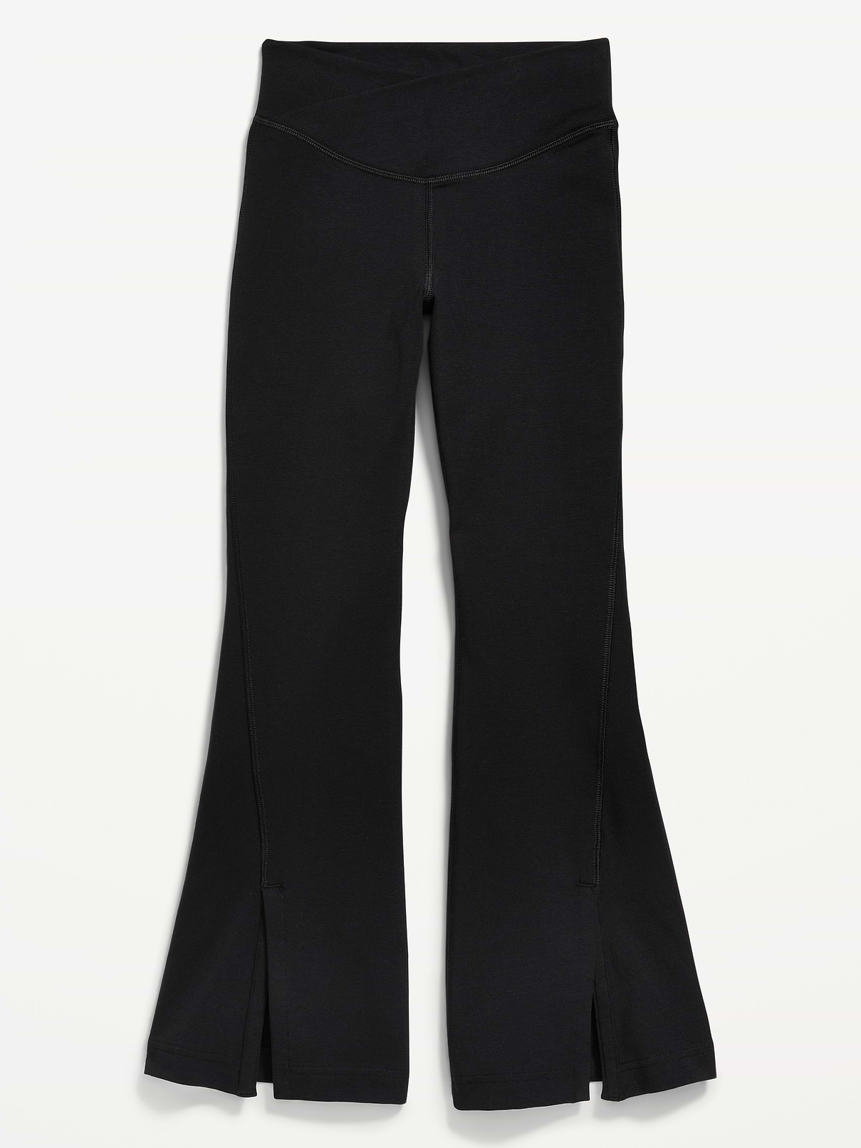 Image number 4 showing, High-Waisted PowerChill Flare Leggings for Girls