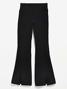 Image number 4 showing, High-Waisted PowerChill Flare Leggings for Girls