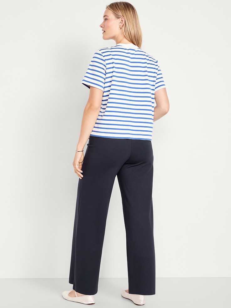 Image number 8 showing, Extra High-Waisted Stevie Wide-Leg Pants