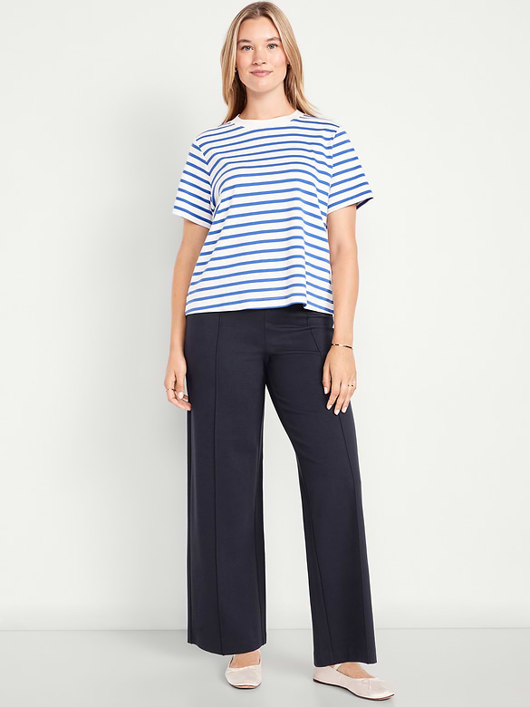 Extra High-Waisted Stevie Wide-Leg Pants