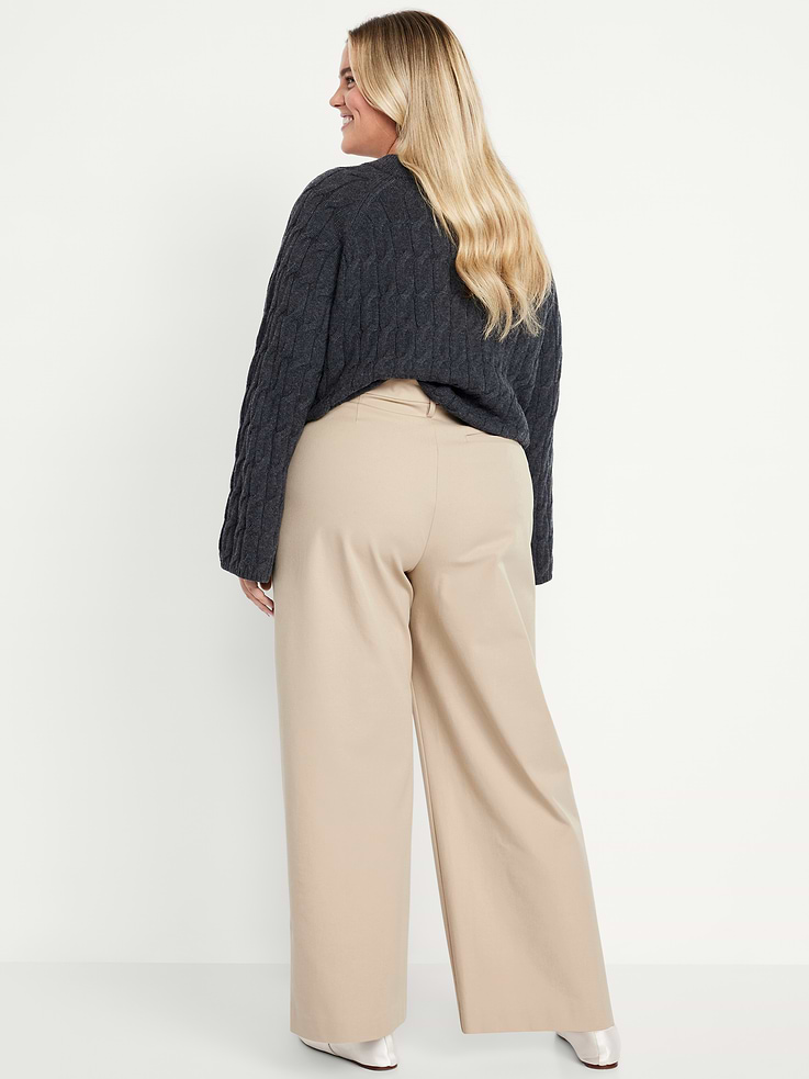 Image number 9 showing, High-Waisted Pixie Super Wide-Leg Pants