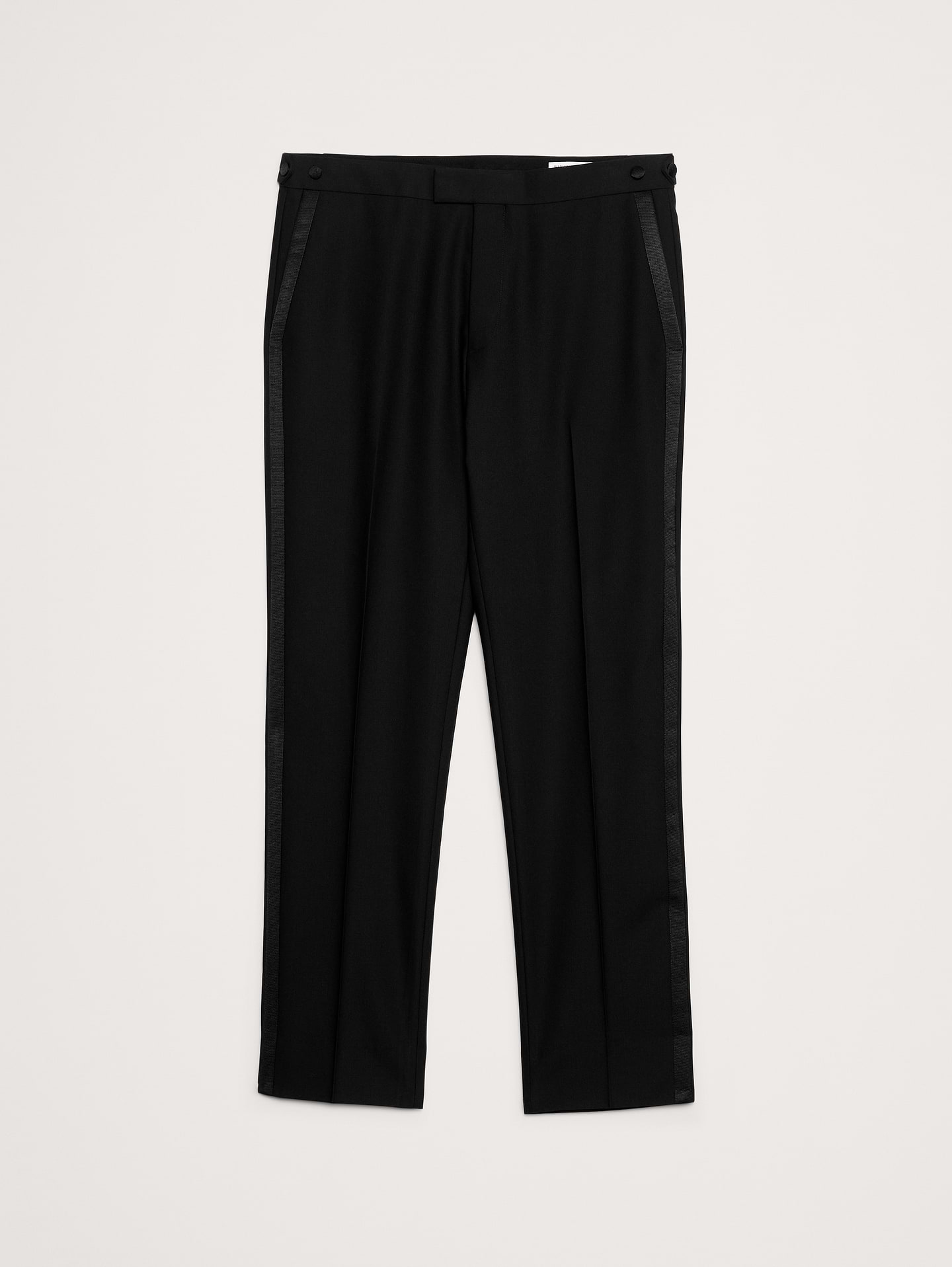L'image numéro 7 présente Pantalon de smoking étroit en laine italienne barathéa