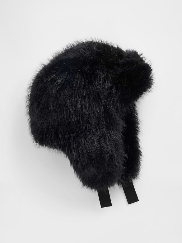 Chapka en fausse fourrure pour enfant