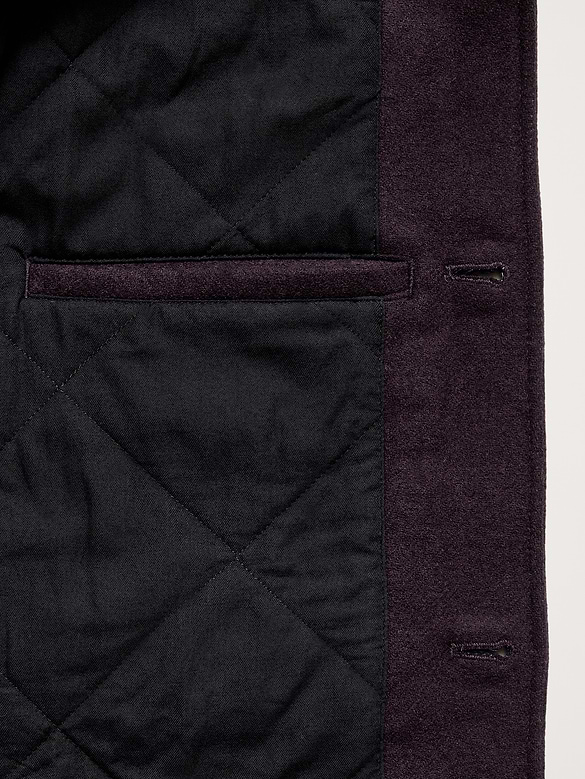 Double-Faced Wool-Blend Utility Jacket