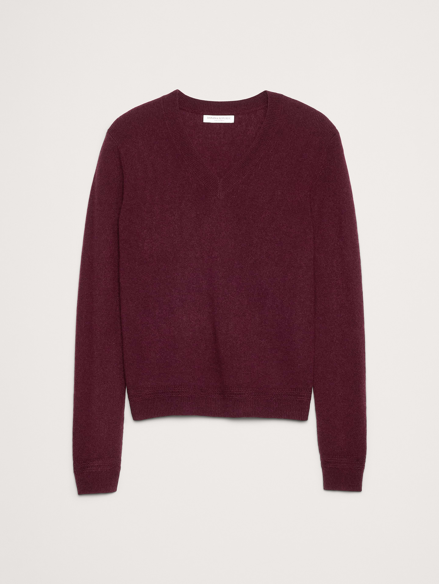Image number 4 showing, Lightweight Cashmere V-Neck Sweater