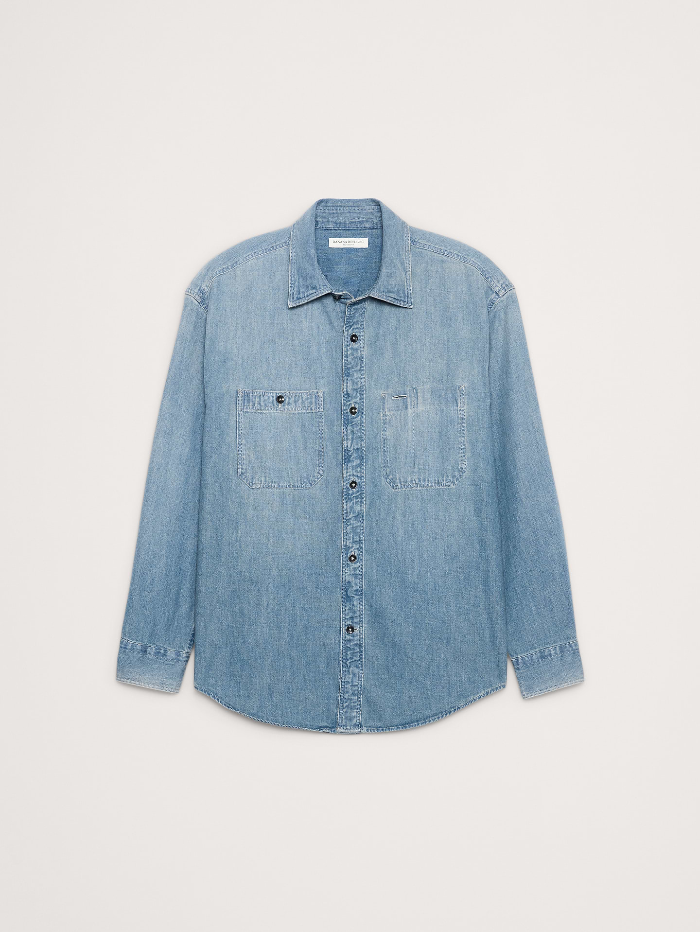 Image number 4 showing, Relaxed-Fit Denim Shirt