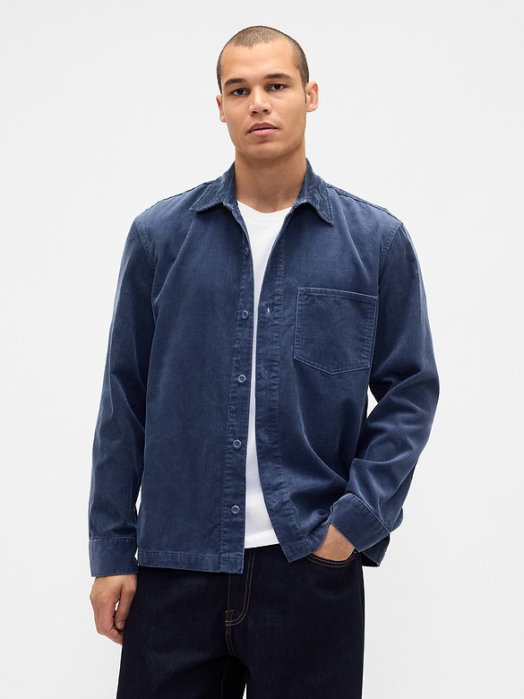 Corduroy Shirt Jacket