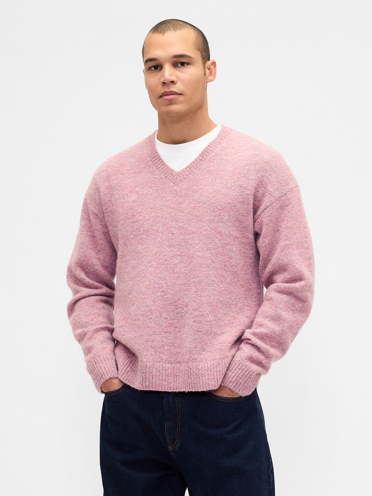 #1和室BOX5 メンズ　ギャップ　GAP 長袖　ニット　セーター　セット XL Relaxed V-Neck Crop Sweater | Gap