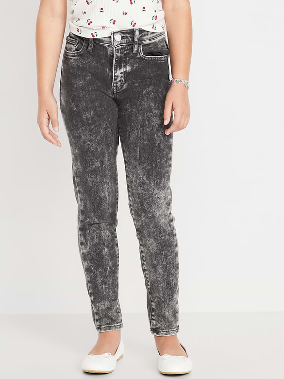 Jegging Rockstar à extensibilité 360° à taille haute pour fille