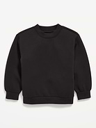 Image number 1 showing, Oversized Bounce Fleece Crew-Neck Sweatshirt for Toddler Boys