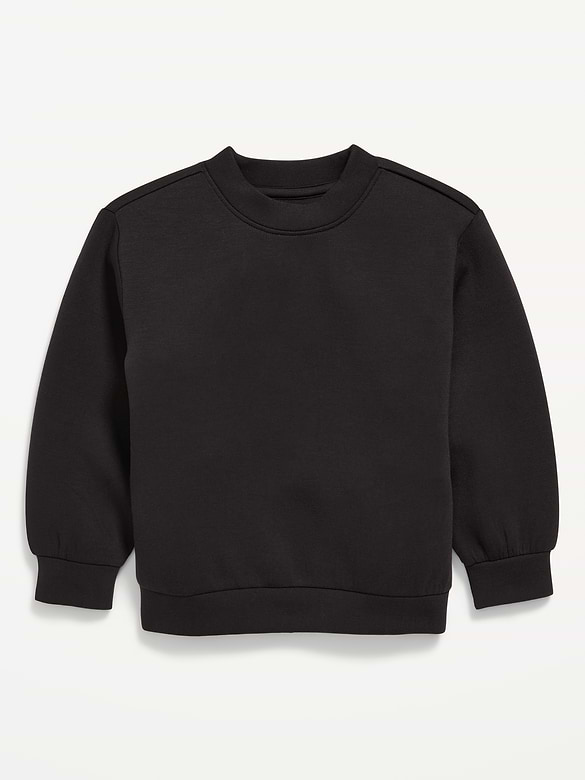 Oversized Bounce Fleece Crew-Neck Sweatshirt for Toddler Boys