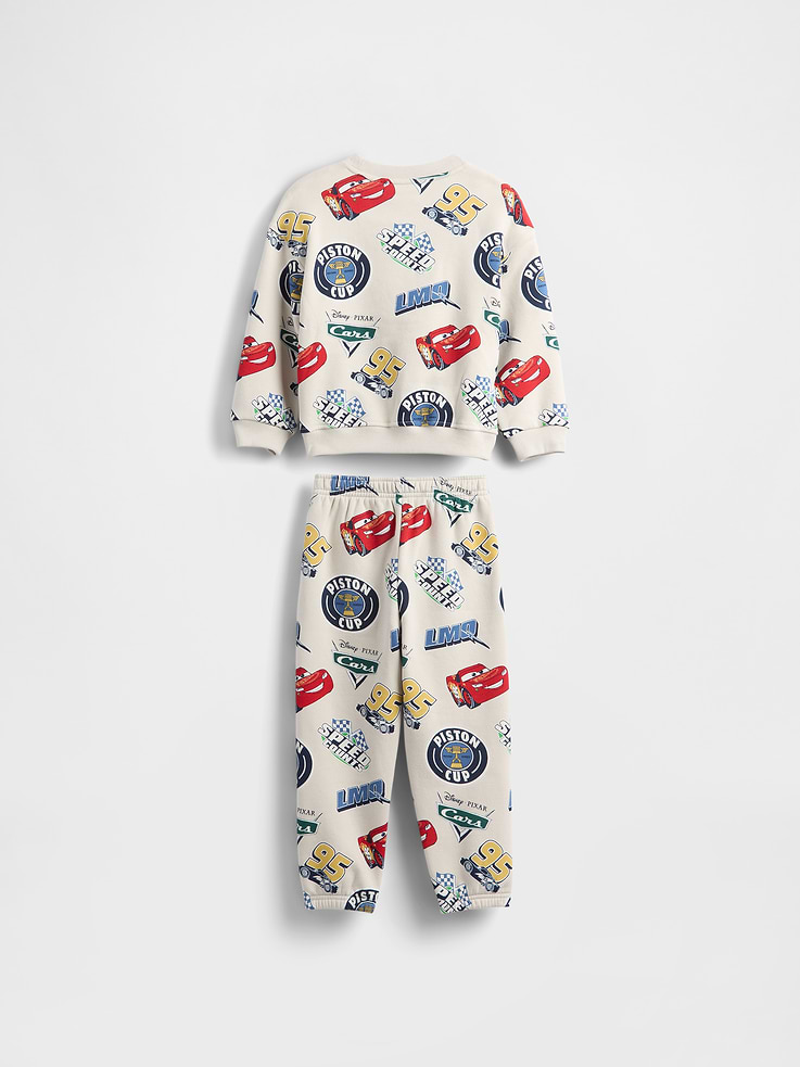 Image number 2 showing, Gap × Disney Baby & Toddler VintageSoft Cars Sweat Set