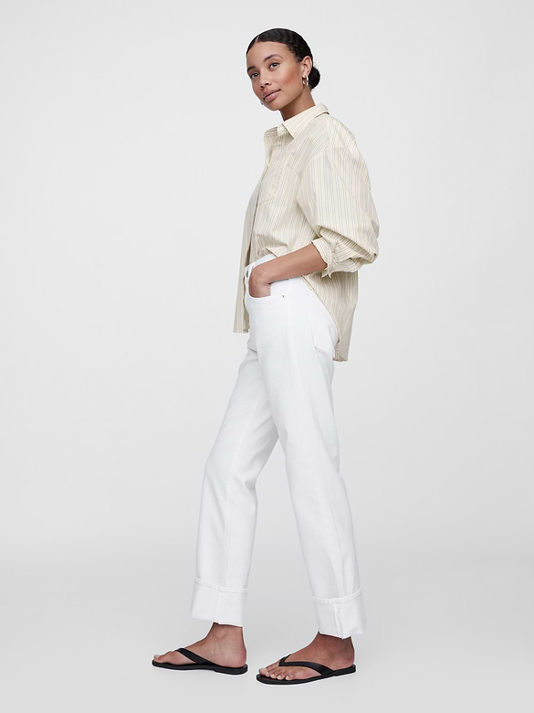 High Rise '90s Slim Straight Jeans
